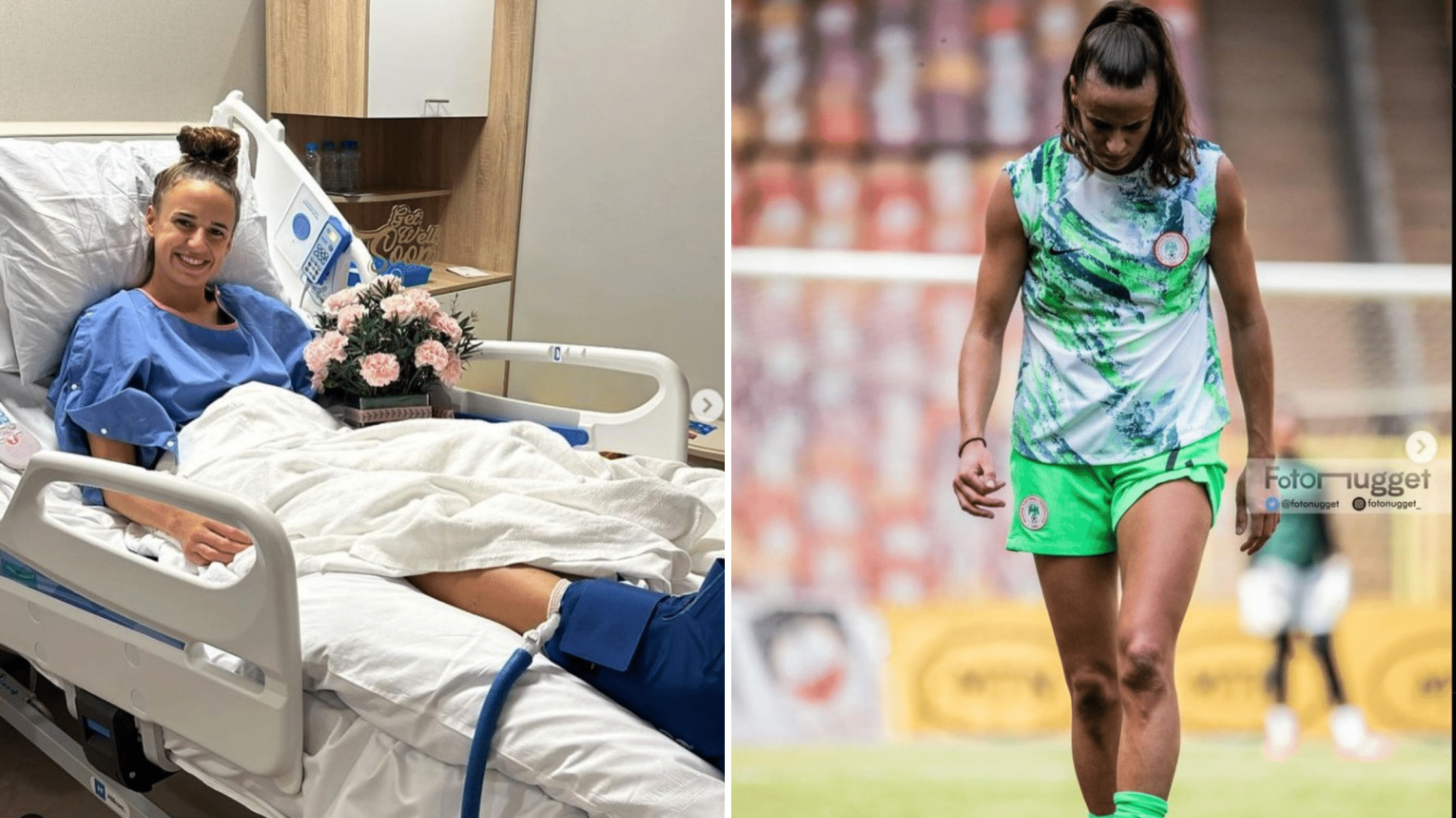 Super Falcons' Ashleigh Plumptre Undergoes Surgery