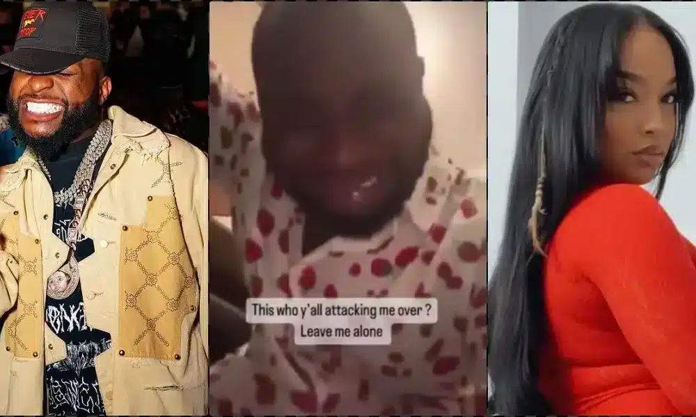 Davido And Model Bonita Maria Caught In Intimate Photo Leak