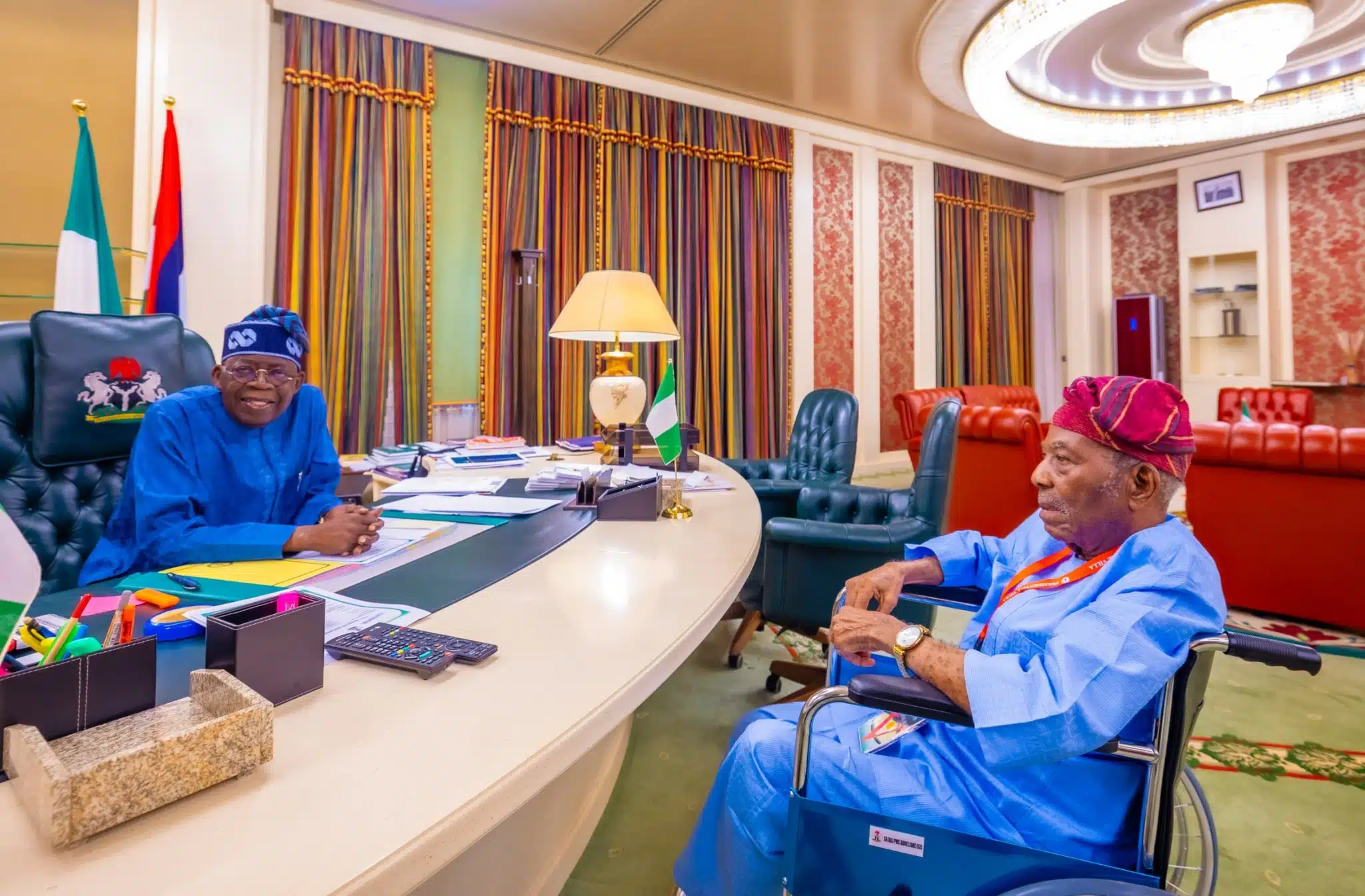 What Tinubu Discussed With Afenifere Leaders In Aso Rock (Photos)
