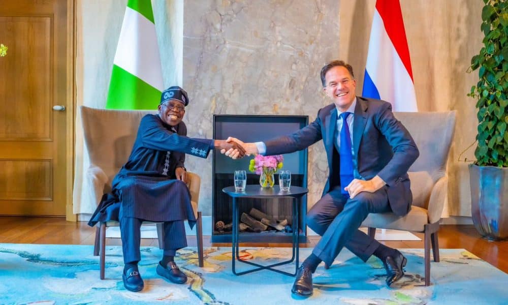 President Tinubu Meets Netherlands Prime Minister Mark, Rutte (Photos)