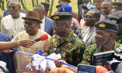 Photos; Fubara Commissions New Navy Training Command HQ In Rivers