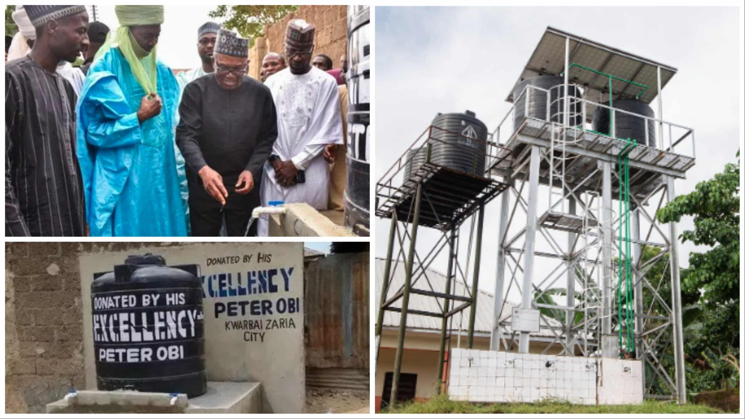 'Peter Obi’s Borehole Project In Northern Nigeria Beneath Status'