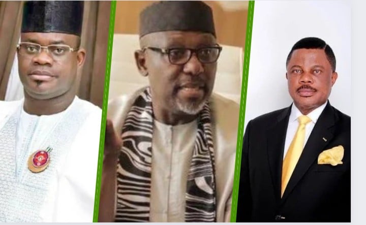 Yahaya Bello, Okorocha, List Of Other Former Governors Who Put On A Show Over EFCC Arrest