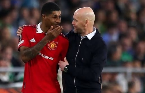 Erik Ten Hag Claims He Knows Why Marcus Rashford Is Poor This Season