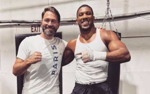 Eddie Hearn Lists Out Anthony Joshua’s Options In Heavyweight Boxing