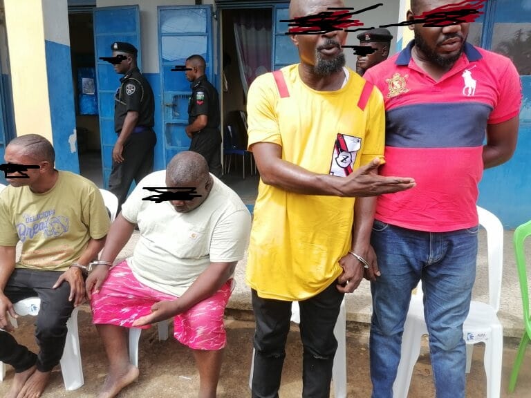 Police Officers' Arrested With Illicit Drugs Worth ₦20 Million