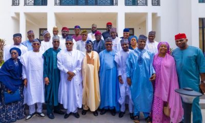 Details Emerge From Tinubu's Meeting With State Govs, NASS Leaders In Lagos