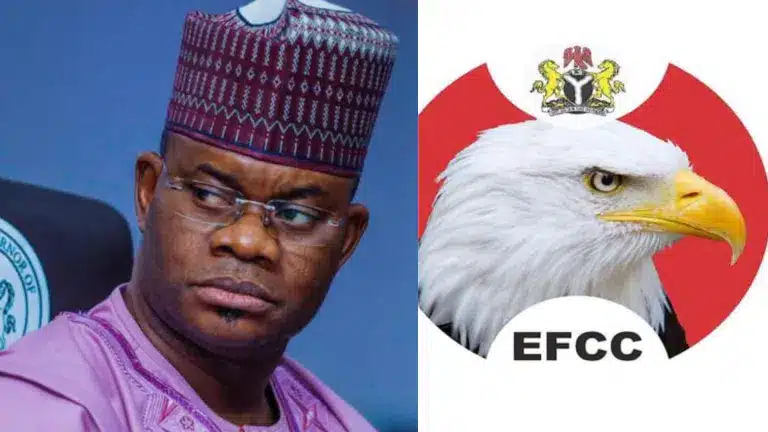 EFCC Refutes Claims Of Yahaya Bello Facing Media Trial