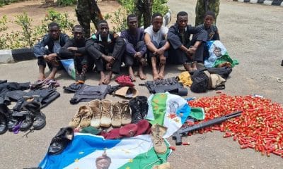 Photos: Ammunitions Recovered As Police Arrest 20 More Yoruba Nation Agitators In Ibadan