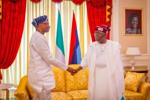 Photos: Otedola, Dangote Visit President Tinubu In Lagos