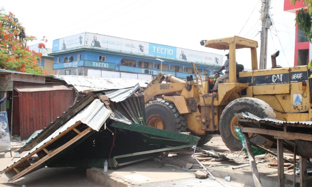 Benue Govt Demolishes 40 Shanties, Structures