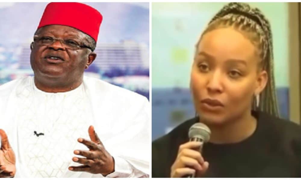Video: ‘I Was Raised In The Village, I Don’t Understand Phonetic’ – Umahi Tells Journalist