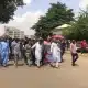 [JUST IN] Julius Abure: Labour Party Supporters Storm Party Secretariat In Abuja