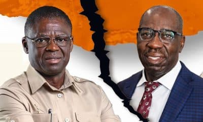 BREAKING: Heavy Security At Edo Gov't House As Obaseki Reportedly Moves To Stall Philip Shaibu’s Return