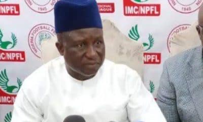 NPFL Chairman, Gbenga Elegbeleye.