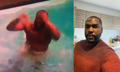 BBNaija S9: Tjay Escapes From Drowning During Pool Party [Video]
