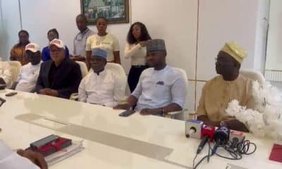 Edo Governor-Elect, Okpebholo, Oshiomhole, Others Visit Uzodimma