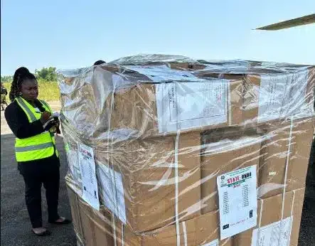 File Photo: INEC election materials