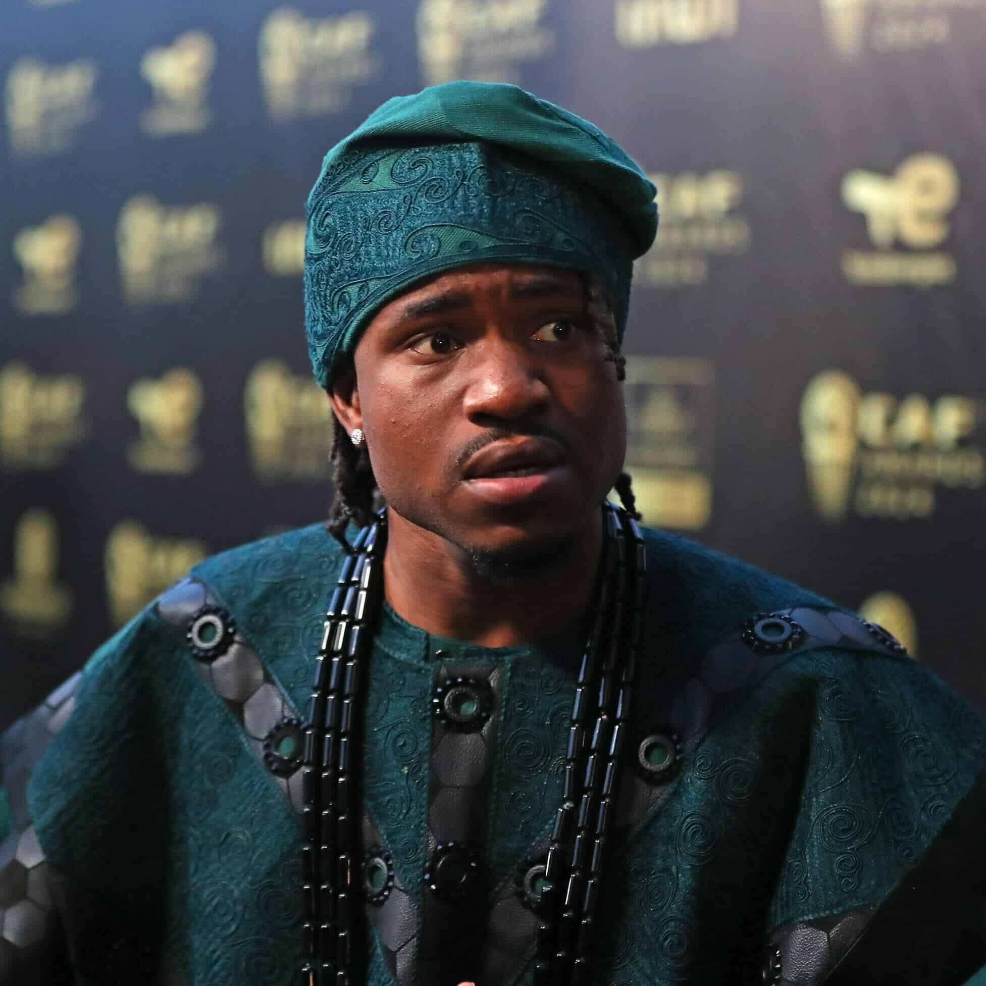 Ademola Lookman at the 2024 CAF Awards in Morocco.