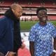Thierry Henry and Bukayo Saka