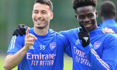 Gabriel Martinelli and Bukayo Saka