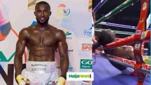 Nigerian Boxer, Segun Olanrewaju Dies In Ghana After Collapsing In A Fight