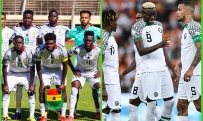 Super Eagles and Ghana
