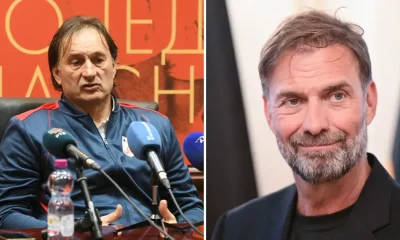 Miroslav Tanjga and Jurgen Klopp