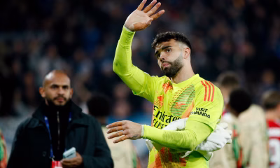 ‘It’s Only Half-Time,’ Defiant Raya Says Arsenal Can Overturn PSG Deficit