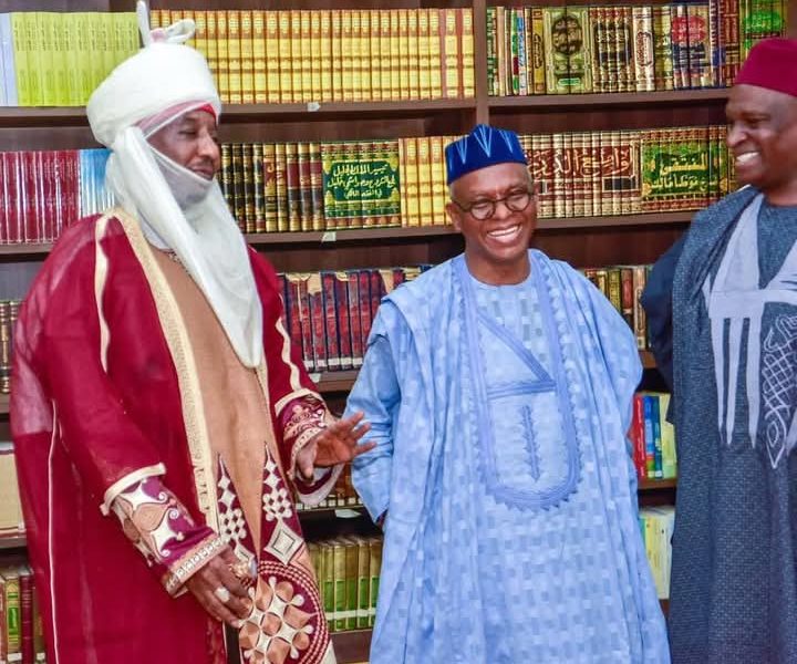 Photo News: El-Rufai Visits Emir Of Kano, Sanusi