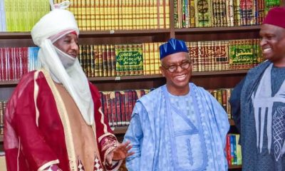 Photo News: El-Rufai Visits Emir Of Kano, Sanusi