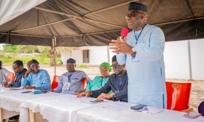 Fayemi Attends Ekiti APC Caucus Meeting, Amid Defection Rumours