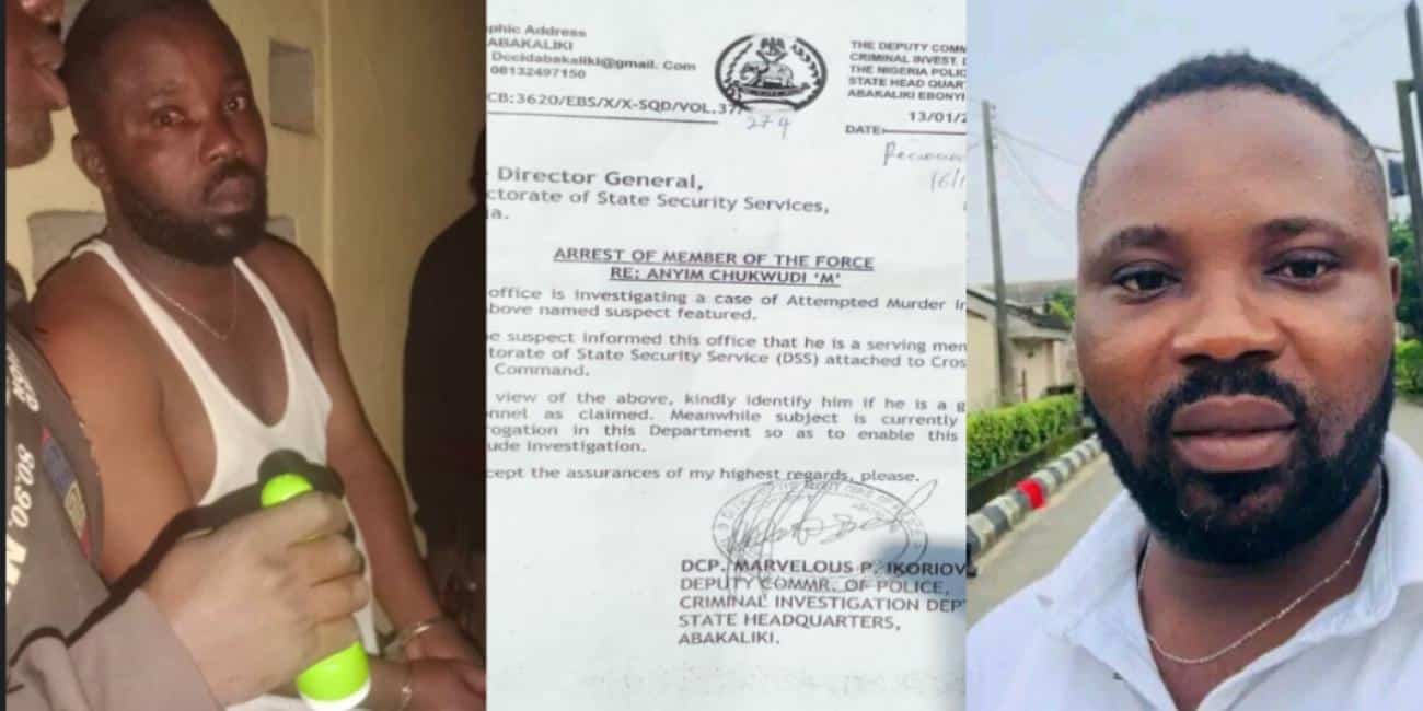 DSS Officer Accused Of Attempted Murder Reportedly Escapes From Police Custody In Ebonyi