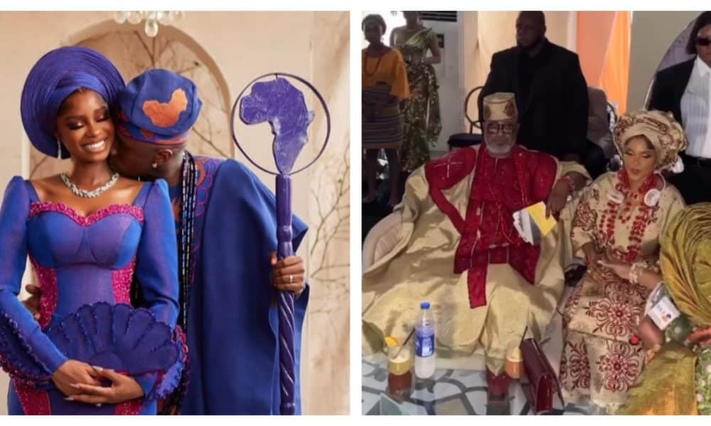 Iyabo Ojo and Daughter's traditional wedding