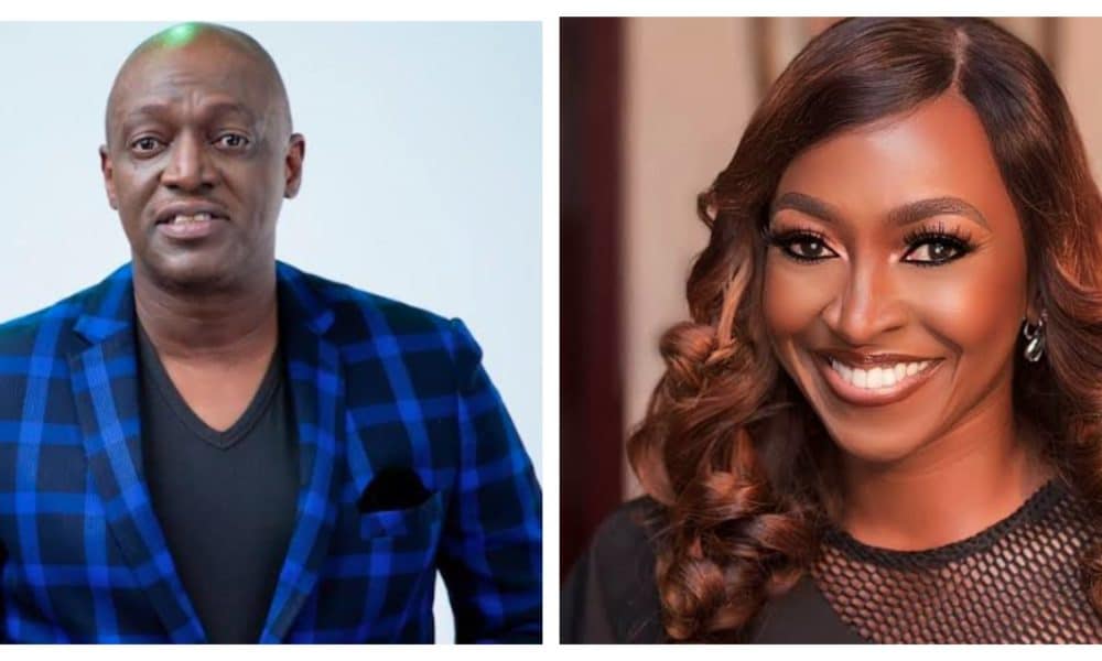 Kate Henshaw and Sammie Okposo