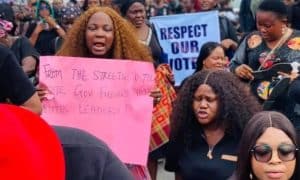 Fresh Protest Erupts In Port Harcourt As Rivers Women Demand Fubara’s Reinstatement Fresh Protest Erupts In Port Harcourt As Rivers Women Demand Fubara’s Reinstatement