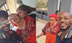 Video: 2Face’s Mother Finally Meets His Lover, Natasha, Months After Disapproving Their Relationship