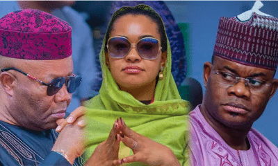 Natasha and Yahaya Bello