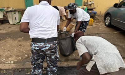 Security Operatives Sanitize Abuja Streets To Mark National Police Day