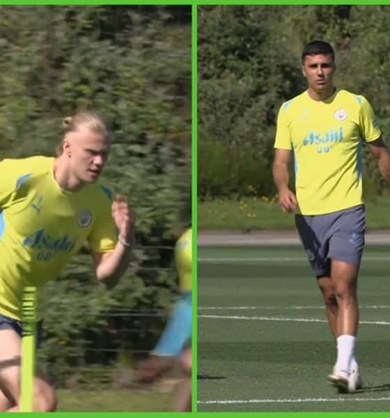Erling Haaland and Rodri
