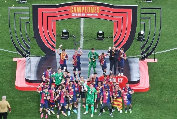 FC Barcelona Beat Real Madrid To Win 2025 Copa Del Rey