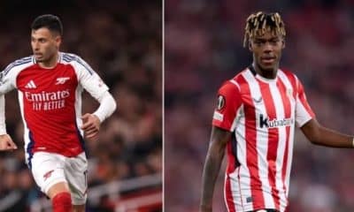 Gabriel Martinelli and Nico Williams