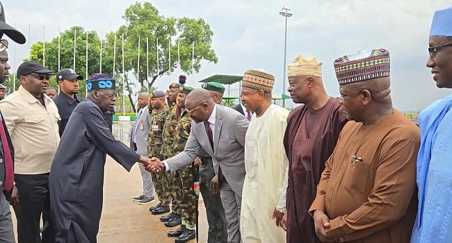 Video: Moment Tinubu Departed For Paris On 'Working Visit'