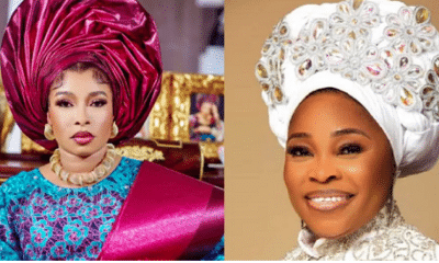 Tope Alabi and Lizzy Anjorin