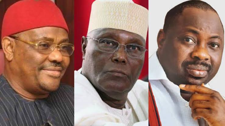 Wike, Atiku, Dele Momodu