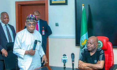 Obasanjo Hails Otti’s Development Strides, Calls Him ‘A Miracle Worker’