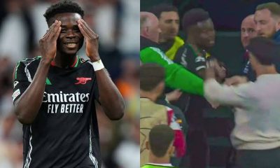 Dani Carvajal and Bukayo Saka