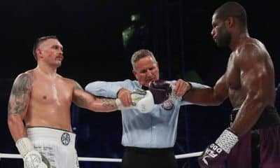 Oleksandr Usyk and Daniel Dubois