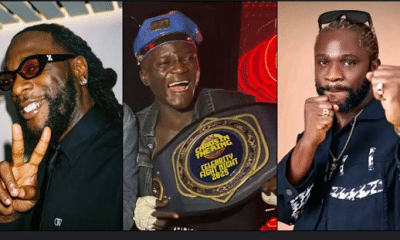 Burna Boy Surprises Portable With ₦20 Million For Defeating Speed Darlington In Boxing Match