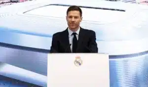 Real Madrid have officially unveiled Xabi Alonso as the new head coach of the first team, marking the beginning of a highly anticipated chapter for the club.